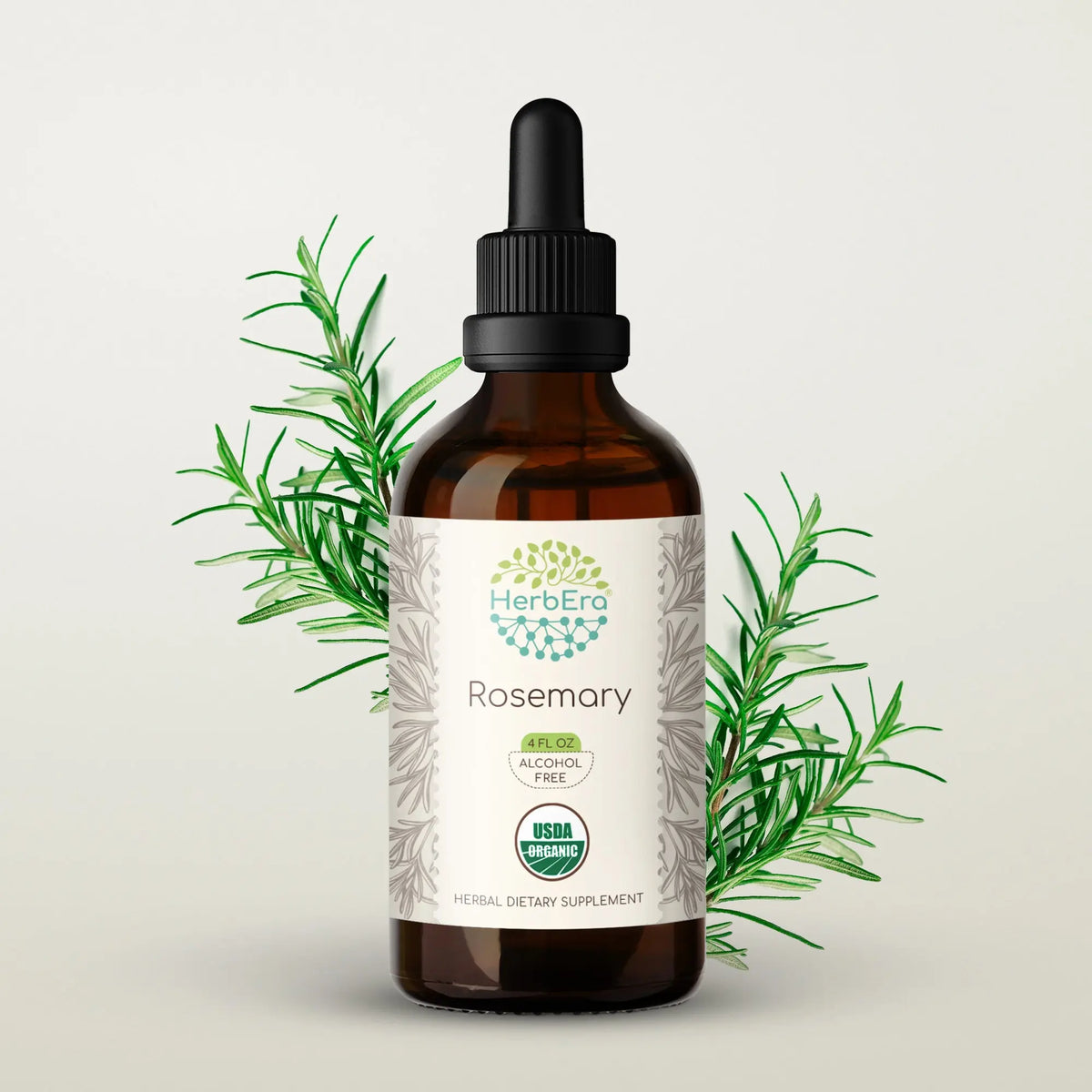 Rosemary彩 Rosemary Tincture - Supports Memory & Cognitive Wellness – HerbEra