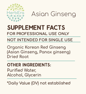 Asian Ginseng Tincture