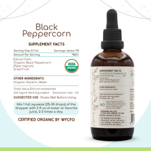 Load image into Gallery viewer, Black Peppercorn Tincture