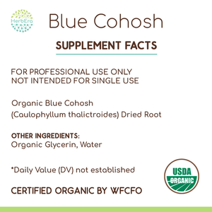 Blue Cohosh Tincture herbera Blue Cohosh Tincture herbera Herbal Extract