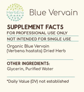 Blue Vervain Tincture herbera Blue Vervain Tincture herbera Herbal Extract