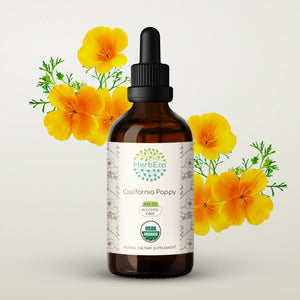 California Poppy Tincture herbera California Poppy Tincture herbera Herbal Extract