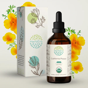 California Poppy Tincture herbera California Poppy Tincture herbera Herbal Extract