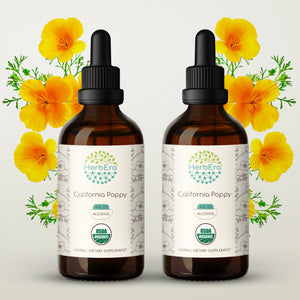 California Poppy Tincture herbera California Poppy Tincture herbera Herbal Extract