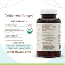 Load image into Gallery viewer, California Poppy Capsules