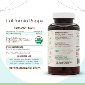 California Poppy Capsules