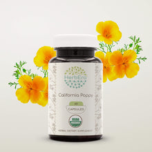 Load image into Gallery viewer, California Poppy Capsules