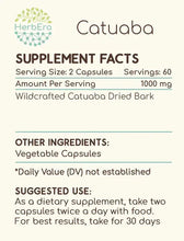 Load image into Gallery viewer, Buy Catuaba Capsules online - Herbera