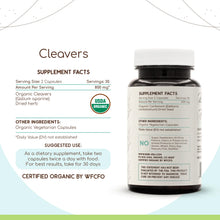 Load image into Gallery viewer, Cleavers Capsules herbera Cleavers Capsules herbera Capsules