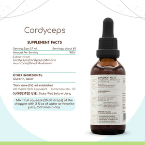 Cordyceps Tincture HerbEra Cordyceps Tincture HerbEra Herbal Extract