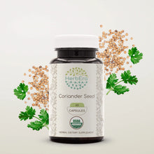 Load image into Gallery viewer, Coriander Seed Capsules herbera Coriander Seed Capsules herbera Capsules