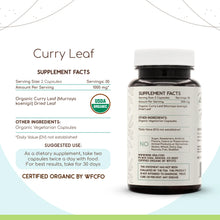 Load image into Gallery viewer, Curry Leaf Capsules herbera Curry Leaf Capsules herbera Capsules