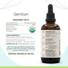 Load image into Gallery viewer, Gentian Tincture herbera Gentian Tincture herbera Herbal Extract