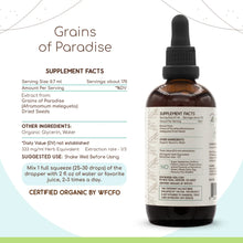 Load image into Gallery viewer, Grains of Paradise Tincture
