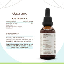 Load image into Gallery viewer, Guarana Tincture HerbEra Guarana Tincture HerbEra Herbal Extract