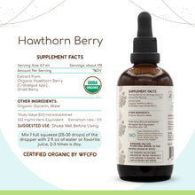 Load image into Gallery viewer, Hawthorn Berry Tincture