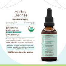 Load image into Gallery viewer, Herbal Cleanse Tincture herbera Herbal Cleanse Tincture herbera Formula