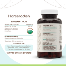 Load image into Gallery viewer, Horseradish Capsules