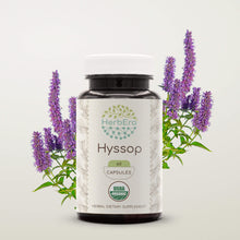 Load image into Gallery viewer, Hyssop Capsules