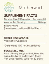 Load image into Gallery viewer, Buy Motherwort Capsules online - HerbEra