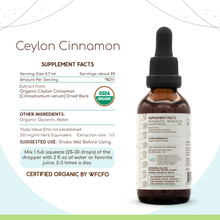 Load image into Gallery viewer, Ceylon Cinnamon Tincture