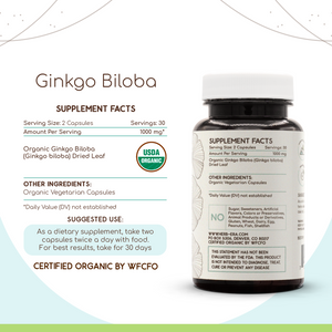 Ginkgo Biloba Capsules