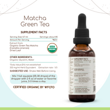 Load image into Gallery viewer, Matcha Green Tea Tincture