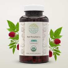 Load image into Gallery viewer, Red Raspberry Capsules herbera Red Raspberry Capsules herbera Capsules