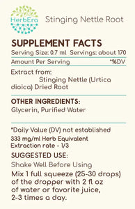 Stinging Nettle Root Tincture herbera Stinging Nettle Root Tincture herbera Herbal Extract