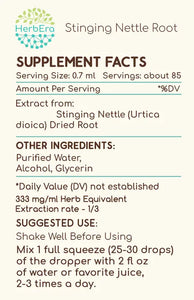 Stinging Nettle Root Tincture herbera Stinging Nettle Root Tincture herbera Herbal Extract