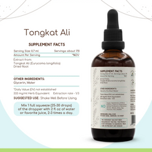 Load image into Gallery viewer, Tongkat Ali Tincture
