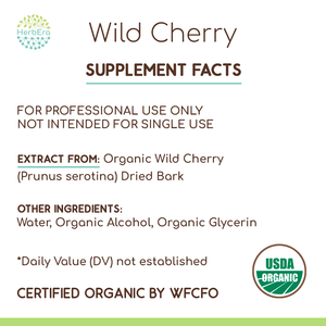 Wild Cherry Tincture herbera Wild Cherry Tincture herbera Herbal Extract