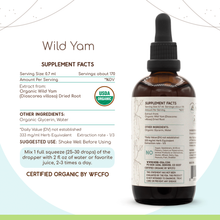 Load image into Gallery viewer, Wild Yam Tincture