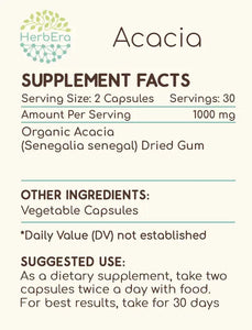 Acacia Capsules herbera Acacia Capsules herbera Capsules