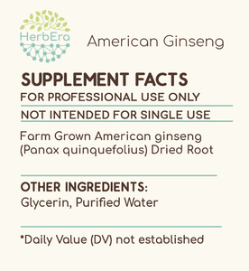 American Ginseng Tincture