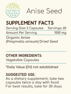 Anise Seed Capsules herbera Anise Seed Capsules herbera Capsules