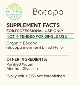 Bacopa Tincture herbera Bacopa Tincture herbera Herbal Extract