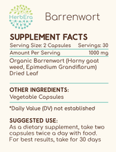 Load image into Gallery viewer, Barrenwort Capsules