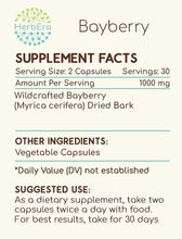 Load image into Gallery viewer, Bayberry Capsules herbera Bayberry Capsules herbera Capsules