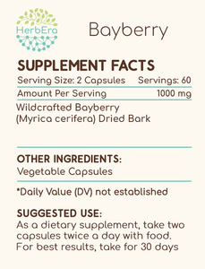 Bayberry Capsules