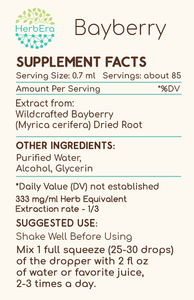 Bayberry Tincture