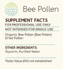 Load image into Gallery viewer, Bee Pollen Tincture herbera Bee Pollen Tincture herbera Herbal Extract