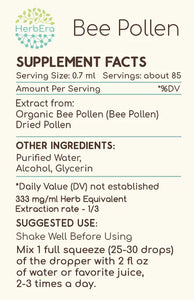 Bee Pollen Tincture herbera Bee Pollen Tincture herbera Herbal Extract