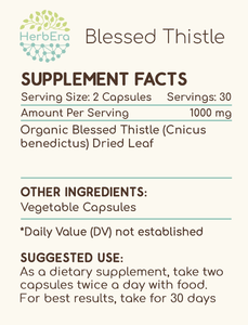 Blessed Thistle Capsules