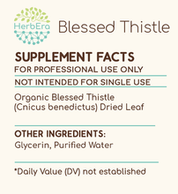Load image into Gallery viewer, Blessed Thistle Tincture