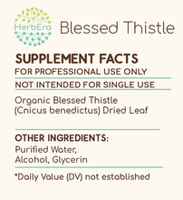 Load image into Gallery viewer, Blessed Thistle Tincture