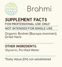 Load image into Gallery viewer, Brahmi Tincture herbera Brahmi Tincture herbera Herbal Extract