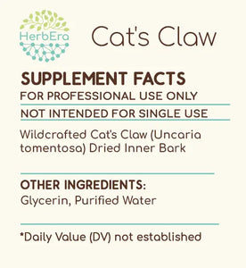 Cat's Claw Tincture herbera Cat's Claw Tincture herbera Herbal Extract