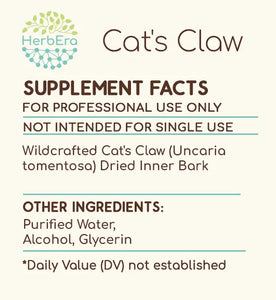 Cat's Claw Tincture herbera Cat's Claw Tincture herbera Herbal Extract