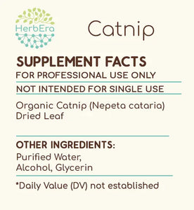 Catnip Tincture herbera Catnip Tincture herbera Herbal Extract